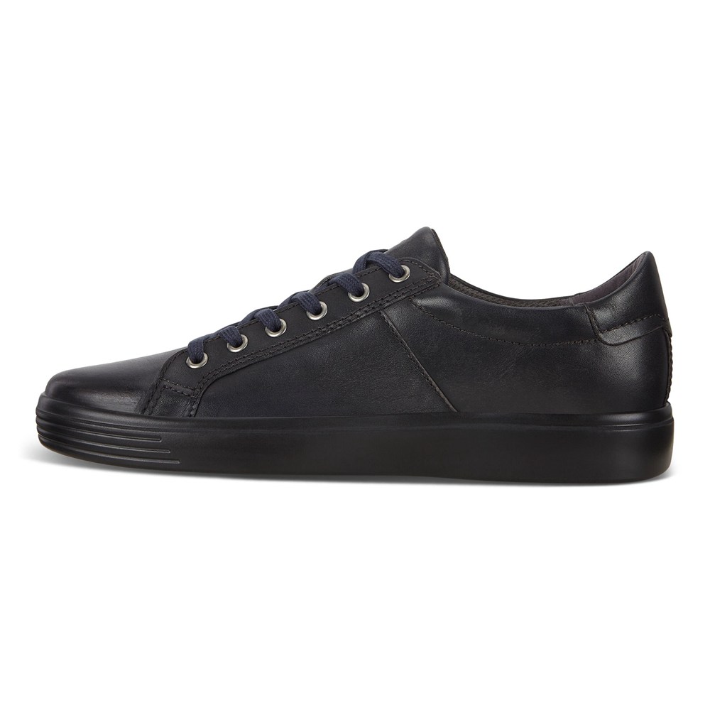 Mens Sneakers - ECCO Soft Classic - Black - 9238TAVIZ
